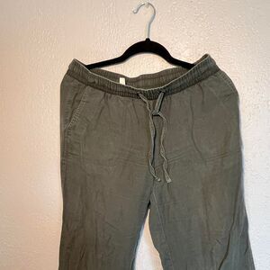 Women's Green and Khaki Trousers